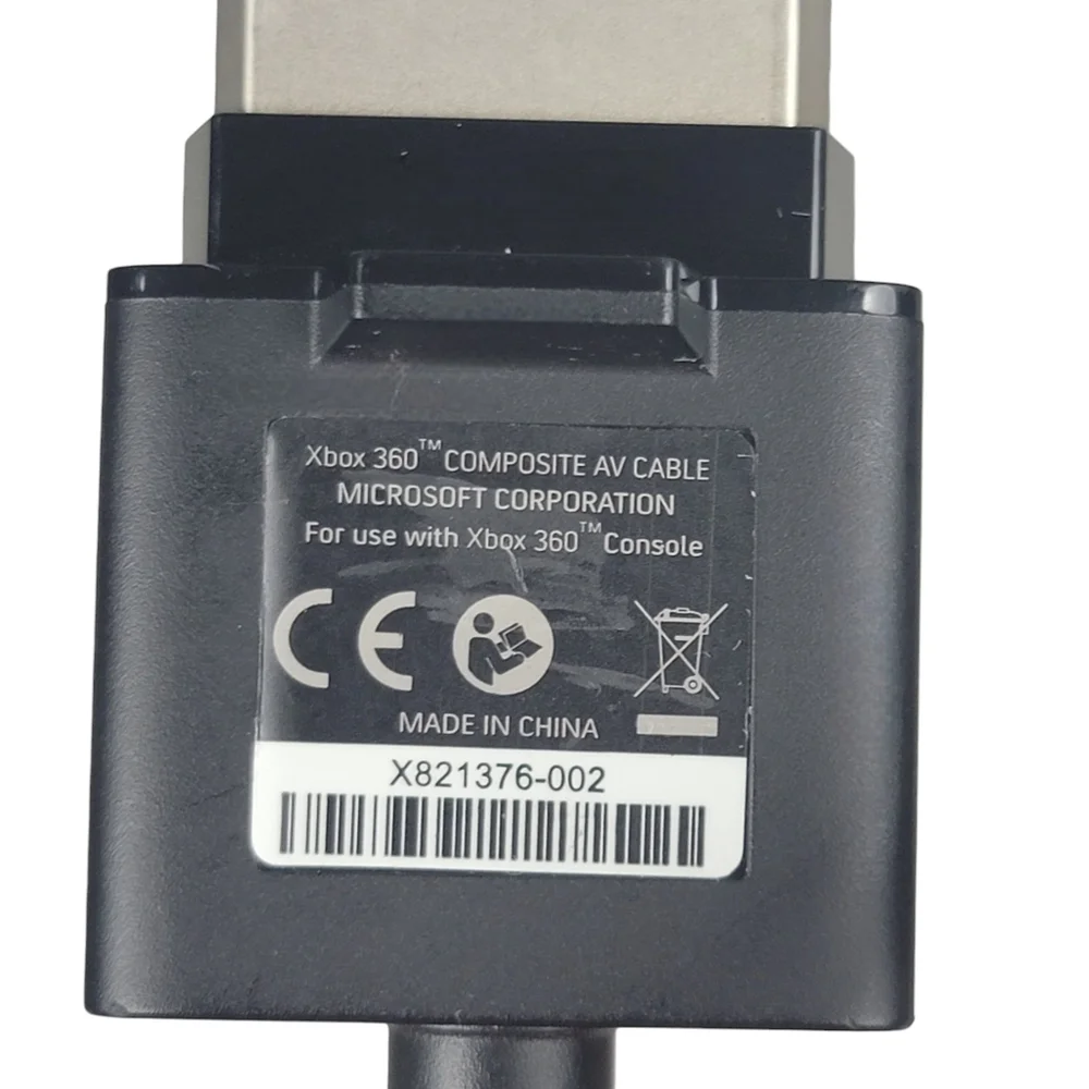 Xbox 360 OEM Composite AV Cable X821376-002